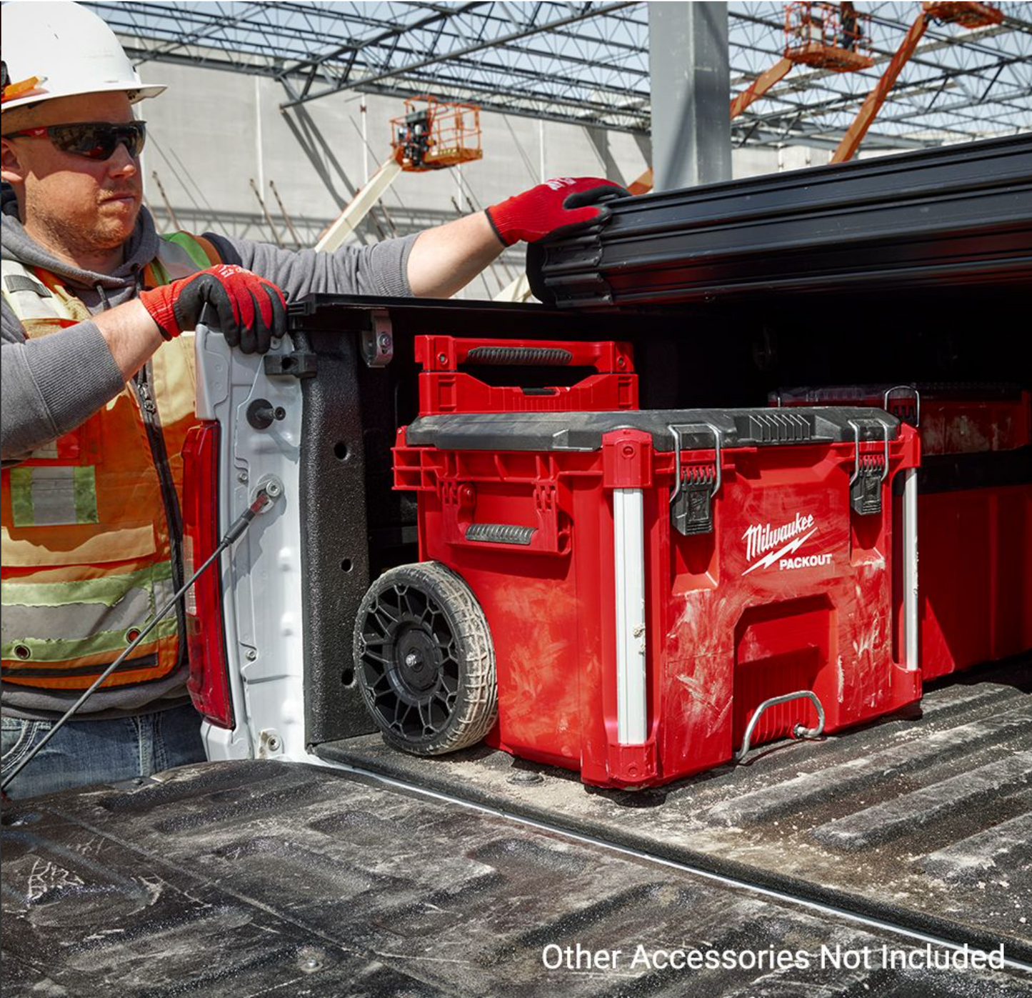 Milwaukee PACKOUT Storage Tool Box Set 48228427 + 48228425 + 48228424