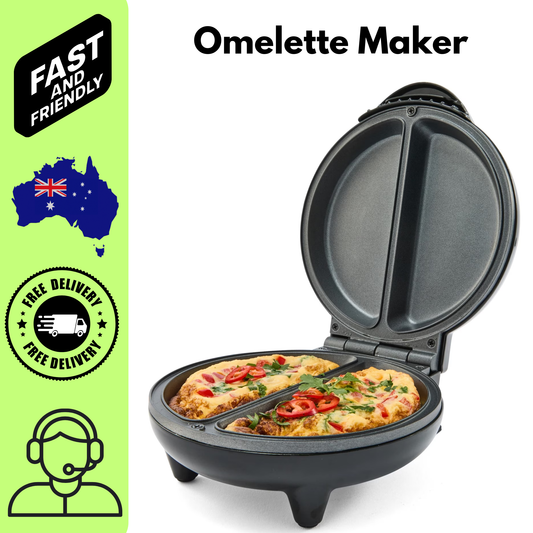 Electric Omelette Maker Non Stick Breakfast Egg Cooker Kitchen Appliance