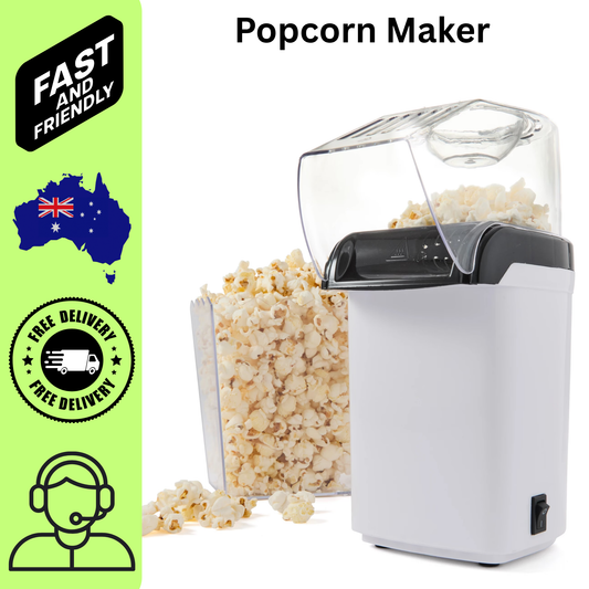 Popcorn Maker Electric Hot Air Popcorn Machine Healthy Oil Free