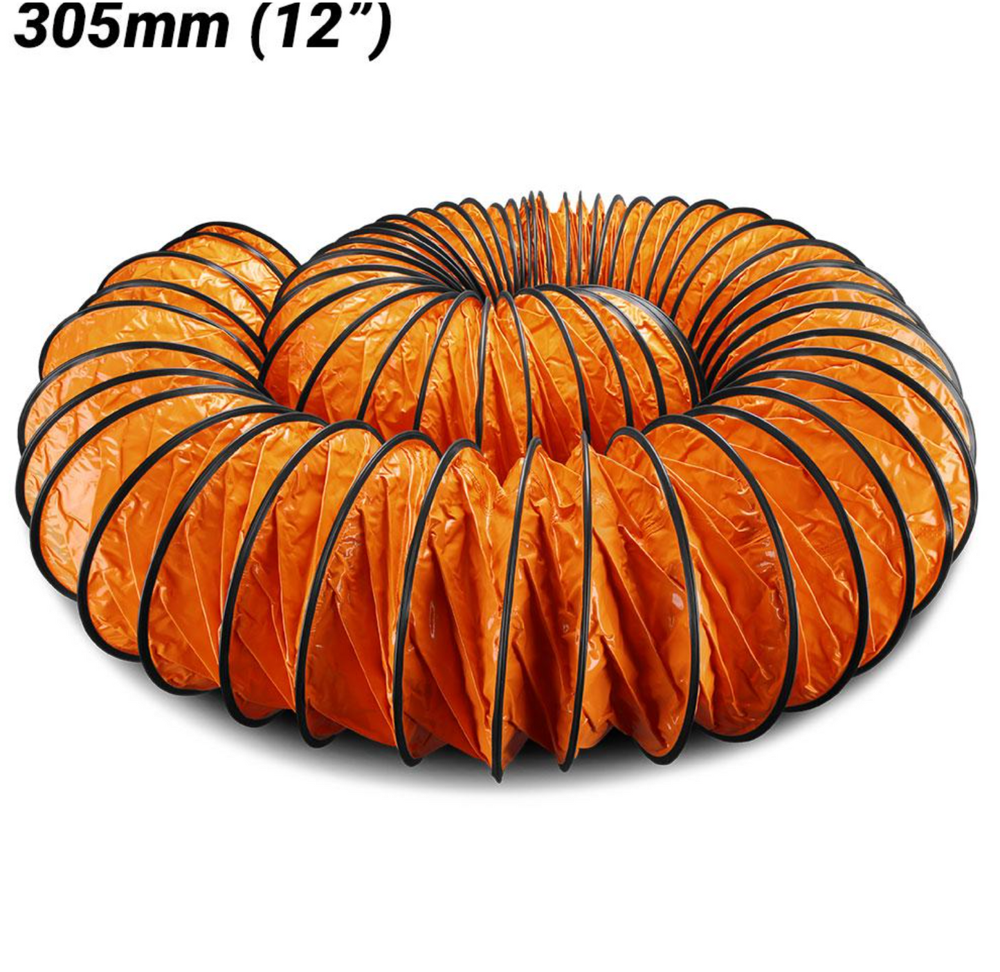 Bayer 560W 12" Extractor Fan Ventilation Kit 305mm with 5m Hose Heavy Duty